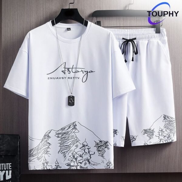T-shirt + Short Combinaisons De Sport Et De Loisirs