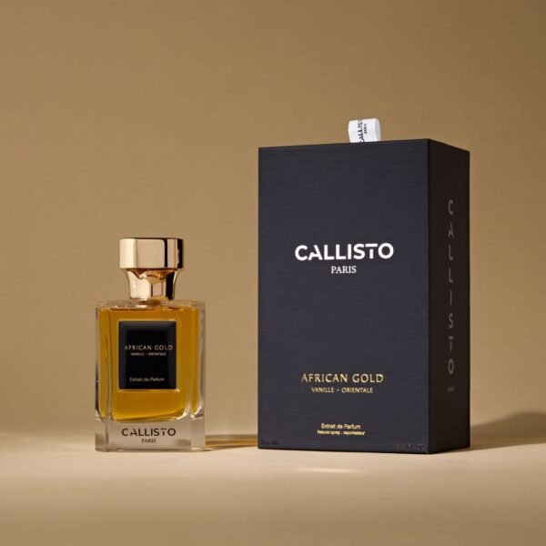 Callisto Paris African Gold – Extrait de Parfum Vanille Orientale 100 ml
