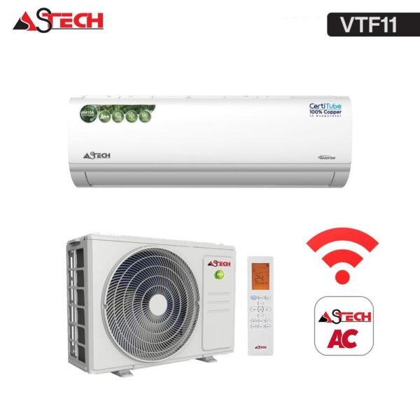 Split Astech 12000BTU Inverter + Wifi AST12VTF11MA